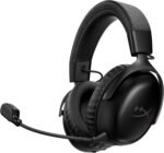HyperX Cloud III S – Wireless Gaming Headset for Multi-Platform, 2.4GHz, Bluetooth, Battery Life up to 120 Hours 2.4GHz / 200 Hours Bluetooth, 53mm Angled Drivers, Detachable Mic – Black - Image 2
