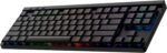 Logitech G515 Lightspeed TKL Low Profile Wireless Gaming Keyboard, LIGHTSYNC RGB, Thin Tenkeyless Design, Double-Shot PBT Keycaps, Linear (Red) Mechanical Switches - Black - Image 2