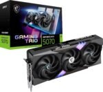 MSI RTX 5070 12G Gaming Trio OC Graphics Card (12GB GDDR7, 192-bit, Extreme Performance: 2625 MHz, DisplayPort x3 2.1a, HDMI 2.1b, NVIDIA Blackwell Architecture) - Image 2