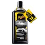 Meguiar's Ultimate Liquid Wax, Improved Liquid Car Wax Formula for Durable Protection that Shines, Premium Towel and Applicator Pad Car Accessories Included, 16 Oz Bottle - Image 2