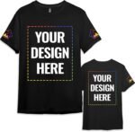 Next Level Custom T-Shirts - Personalized Unisex Crewneck Tee Shirt - Customize Your Logo, Image, Text & Photo - Men Women - Image 2