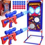 Shooting Toy Set with Hero-Style Target & 2 Cool Air Pump Launcher,Indoor Outdoor Kids Toy,Action Shooting Games,Boys Toys Age 3 4 5 6 7 8 9 10 11 12, Holiday Presents for Boy - Image 2
