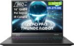 Thunderobot Zero 16 Pro 5070Ti Gaming Laptop, GeForce RTX 5070 Ti, Core Ultra 9 275HX, 16" QHD+ 360Hz Hummingbird IPS Display, 32GB DDR5, 1TB SSD, Per-Key RGB, HD Camera, Wi-Fi 6E, Windows 11 Home - Image 2