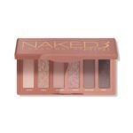 URBAN DECAY Naked 3 Mini Eyeshadow Palette - 6 Soft Pink Shadows, Multi-Use Matte & Shimmer Finishes, Ultra-Blendable, Long-lasting Up to 12HR Wear, Rosy Neutral Shades, Travel Makeup with Mirror - Image 2