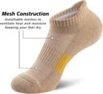 Gonii Ankle Socks for Women Cushioned No Show Athletic Running 5 Pairs | Anti-Blister,Breathable,Moisture-wicking,Arch support,Heel tab,Reinforced mesh,Comfortable,Low profile fits all shoes - Image 4