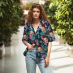 Custom Hawaiian Shirt with Face for Women Personalized Photo Short Sleeve Button Down Beach Shirts Summer - Image 5