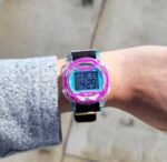 Armitron Sport Unisex Digital Chronograph Nylon Strap Watch, 45-7004 - Image 3