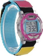 Armitron Sport Unisex Digital Chronograph Nylon Strap Watch, 45-7004 - Image 4