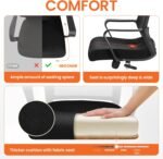 NEO CHAIR Office Computer Desk Chair Mid-Back Mesh Wide Seat, All Black | Lumbar Support, Adjustable Height with Wide Seat Design. Ideal for Home Office, Conference Room, and Any Work Space - Image 5