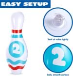 JOYIN Giant Inflatable Bowling Set for Kids and Adults, Christmas Birthday Party Games, Kids Education Motor Skills Toys - Image 5