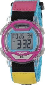Armitron Sport Unisex Digital Chronograph Nylon Strap Watch, 45-7004 - Image 2