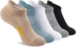 Gonii Ankle Socks for Women Cushioned No Show Athletic Running 5 Pairs | Anti-Blister,Breathable,Moisture-wicking,Arch support,Heel tab,Reinforced mesh,Comfortable,Low profile fits all shoes - Image 2
