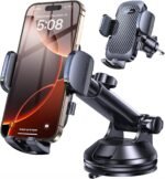 Romuto Phone Holders for Your Car Phone Holder Mount【Super Suction】Cell Phone Holder for Car Accessories for Women Men【360° Adjustable】Suction Phone Mount for Car, Window, Bathroom for iPhone Samsung - Image 2